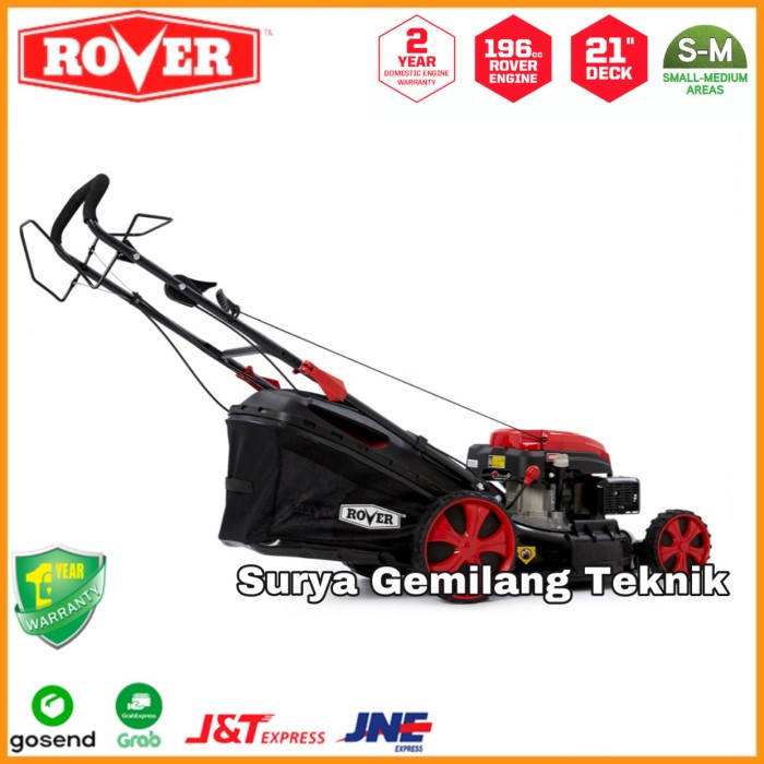 Mesin Potong Rumput Dorong Rover Endeavour 3 In 1 Ohv 910 Lawn Mower