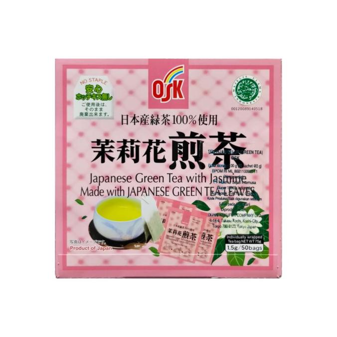 

OSK JAPANESE GREEN TEA 50 SACHET HALAL & BPOM