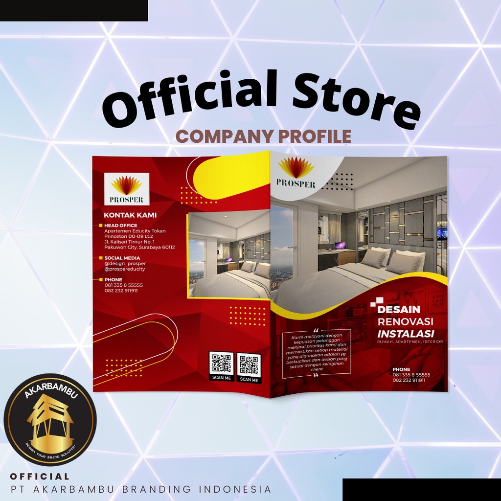 

Layanan Desain – Company Profile Profesional Perusahaan – 16 Hal