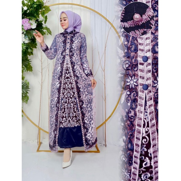 Realpic!! Gamis Kharisma Shangrilla  Original PJ Butik