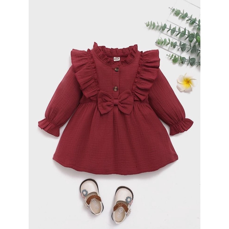 VGN - ALIYA DRESS ANAK-ANAK PEREMPUAN / DRESS ANAK-ANAK/ DRESS TERLARIS/ DRESS TERMURAH / FASHION ANAK