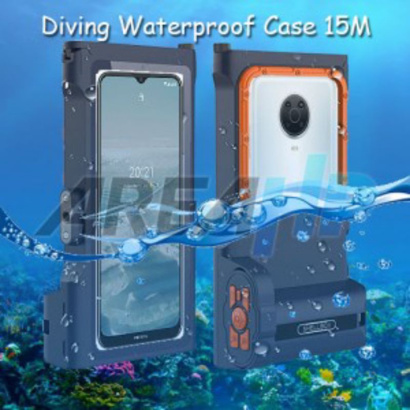 Shellbox Gen 3 Diving Waterproof Case Casing Cover 15M Nokia G20