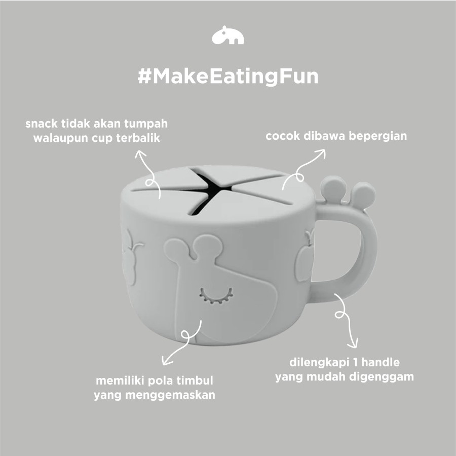 DONE BY DEER PEEKABOO SNACK CUP RAFFI