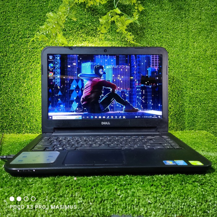 Laptop Gaming editing dell Inspiron 3437 core i3 gen 4