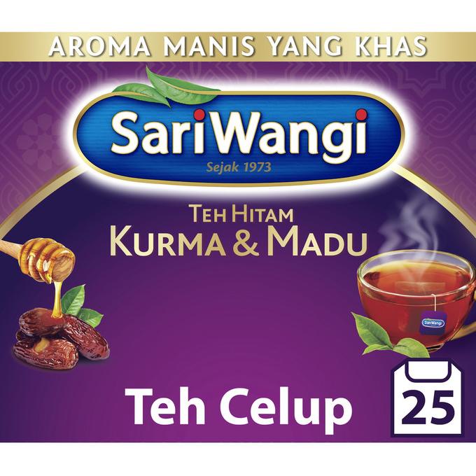 

Sariwangi Teh Hitam Kurma Madu 25 Kantung Celup