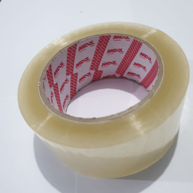 Lakban MCX OPP 100yard lebar 48mm asli / Lakban bening panjang kuat