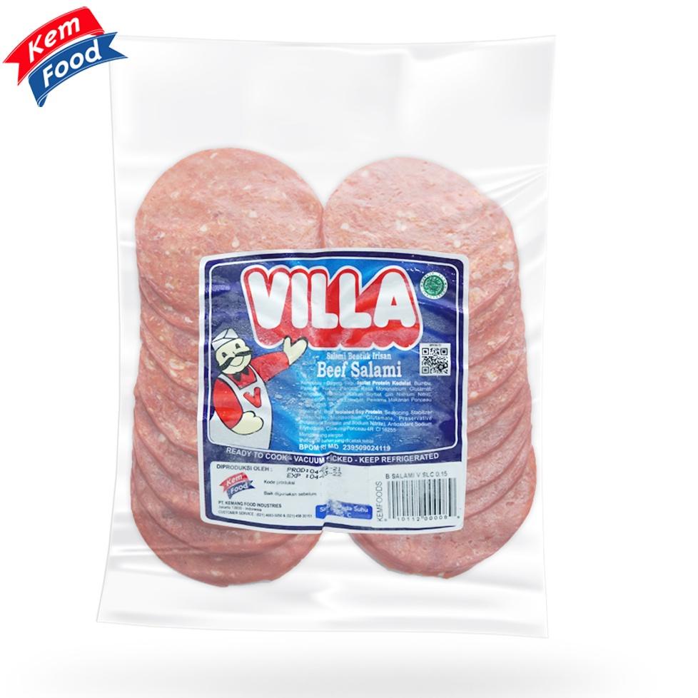 

[PRODUK VTNE8] Villa Beef Salami 150 gr 9LQ