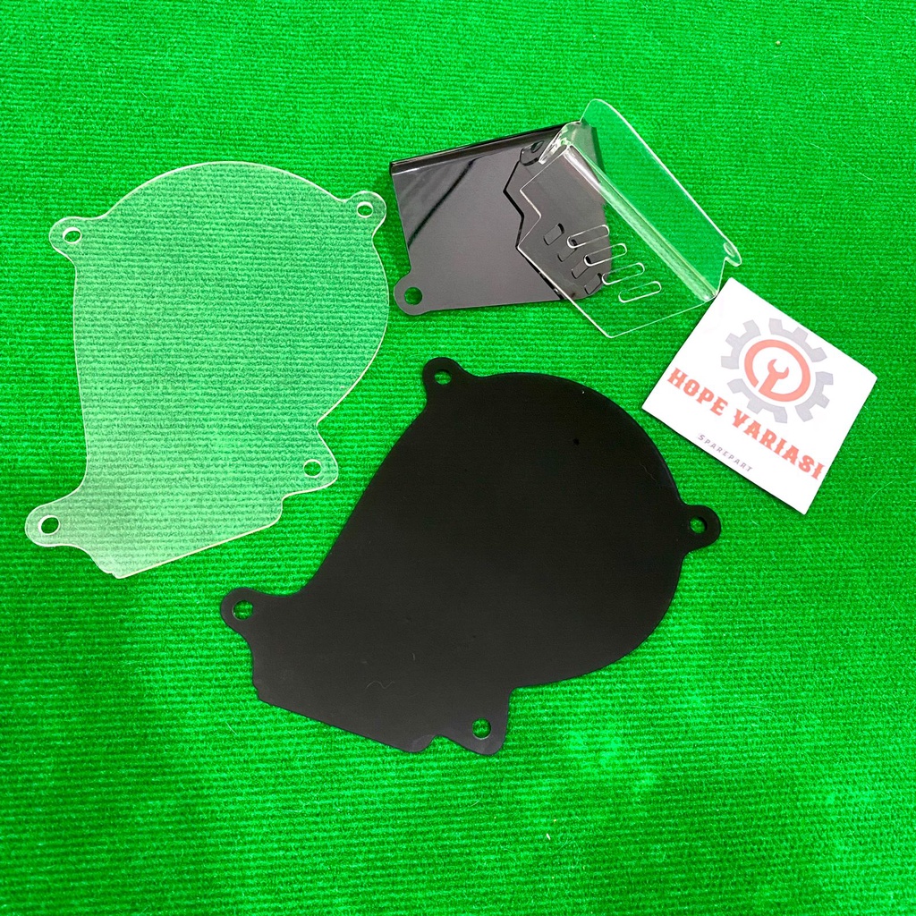 FULL COVER CVT NMAX OLD  MONSTER L TUTUP FULL CVT NMAX OLD MIKA COVER PULLY KIPAS CVT AKRILIK ACRYLI