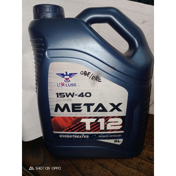 metax T12 US lube