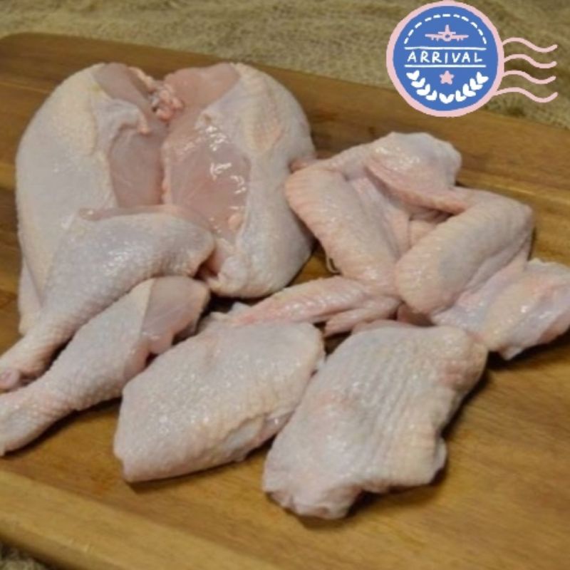 Ayam potong campur dan rica-rica 500 gram (1/2 kg)