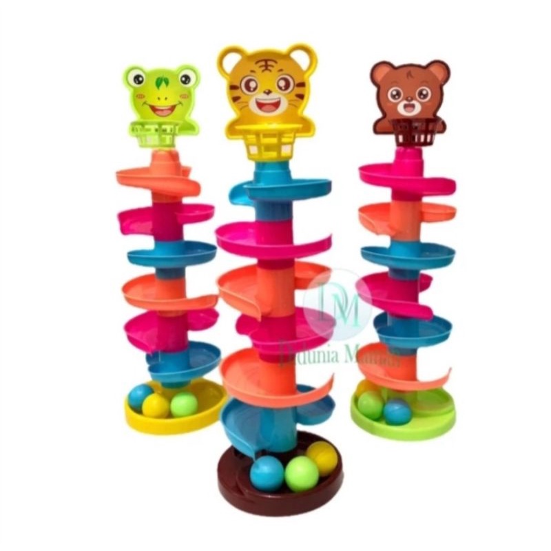 GE TOYS MAINAN MELATIH FOKUS DAN KONSENTRASI/ROTATING ORBIT/BOLA LUNCUR/EDUKATIF TERAPI WICARA