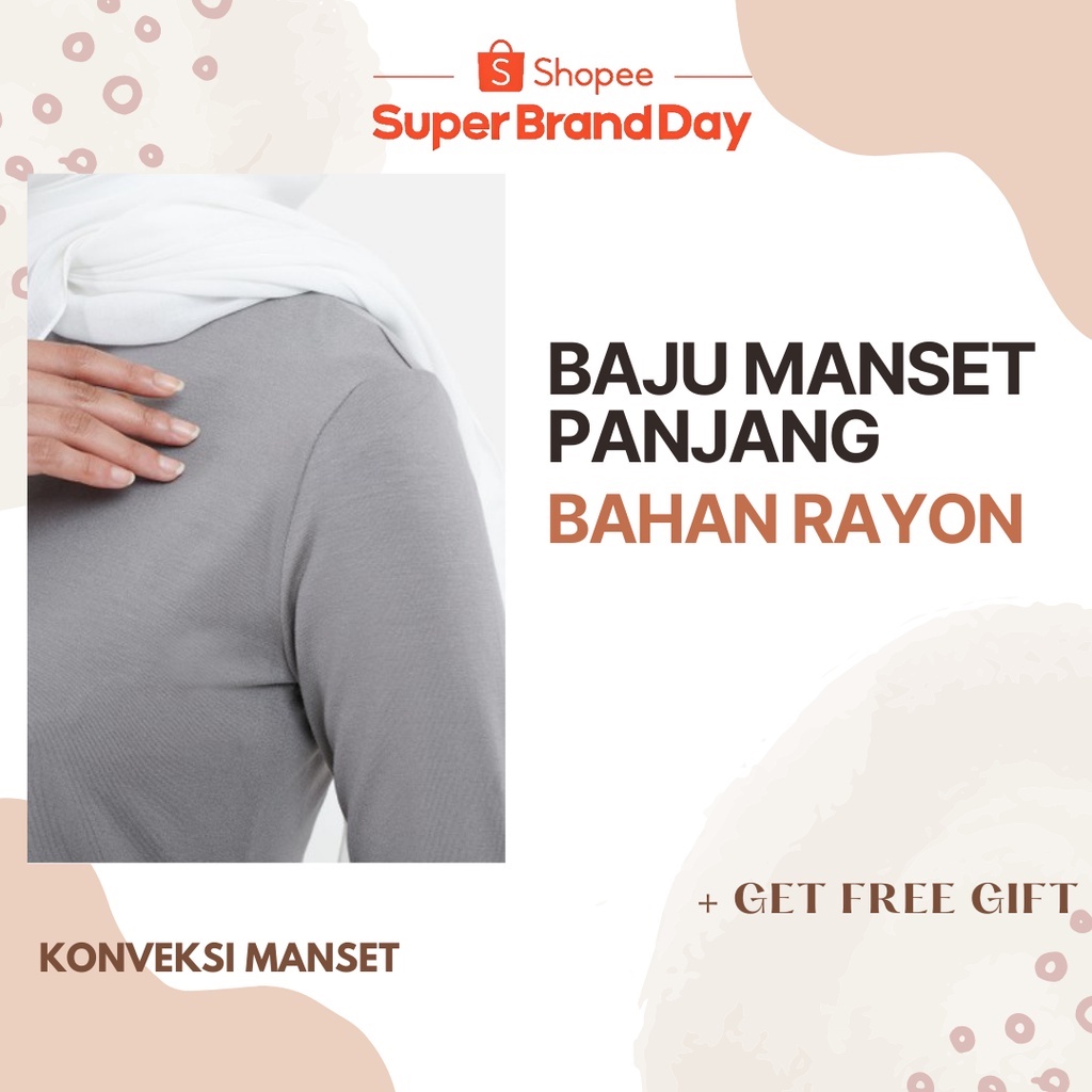 BAJU MANSET KAOS RAYON JUMBO &amp; STANDAR MANSET KAOS SOFT ADEM SEJUK / BISA COD / BAYAR DI TEMPAT / PROMO DISKON