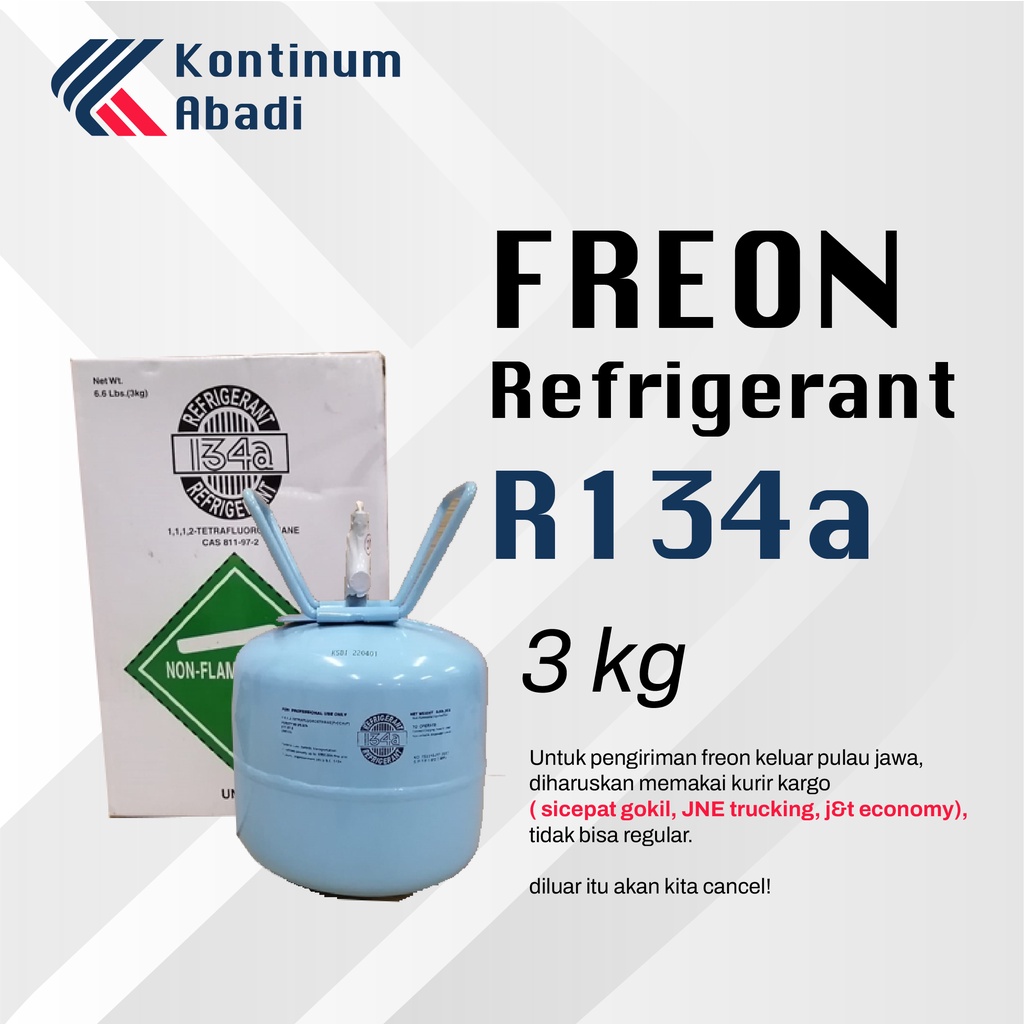 R134A REFRIGERANT - 3 kg