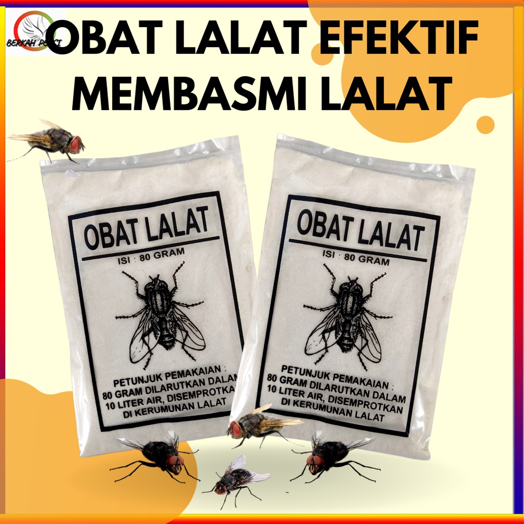 OBAT LALAT SERBUK SEMPROT EFEKTIF MEMBASMI LALAT PADA AREA YANG BERLALAT
