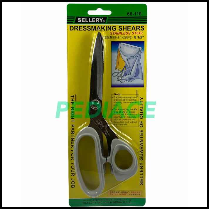 

Gunting Kain Sellery High Quality Stainless Steel Dressmaking Shears