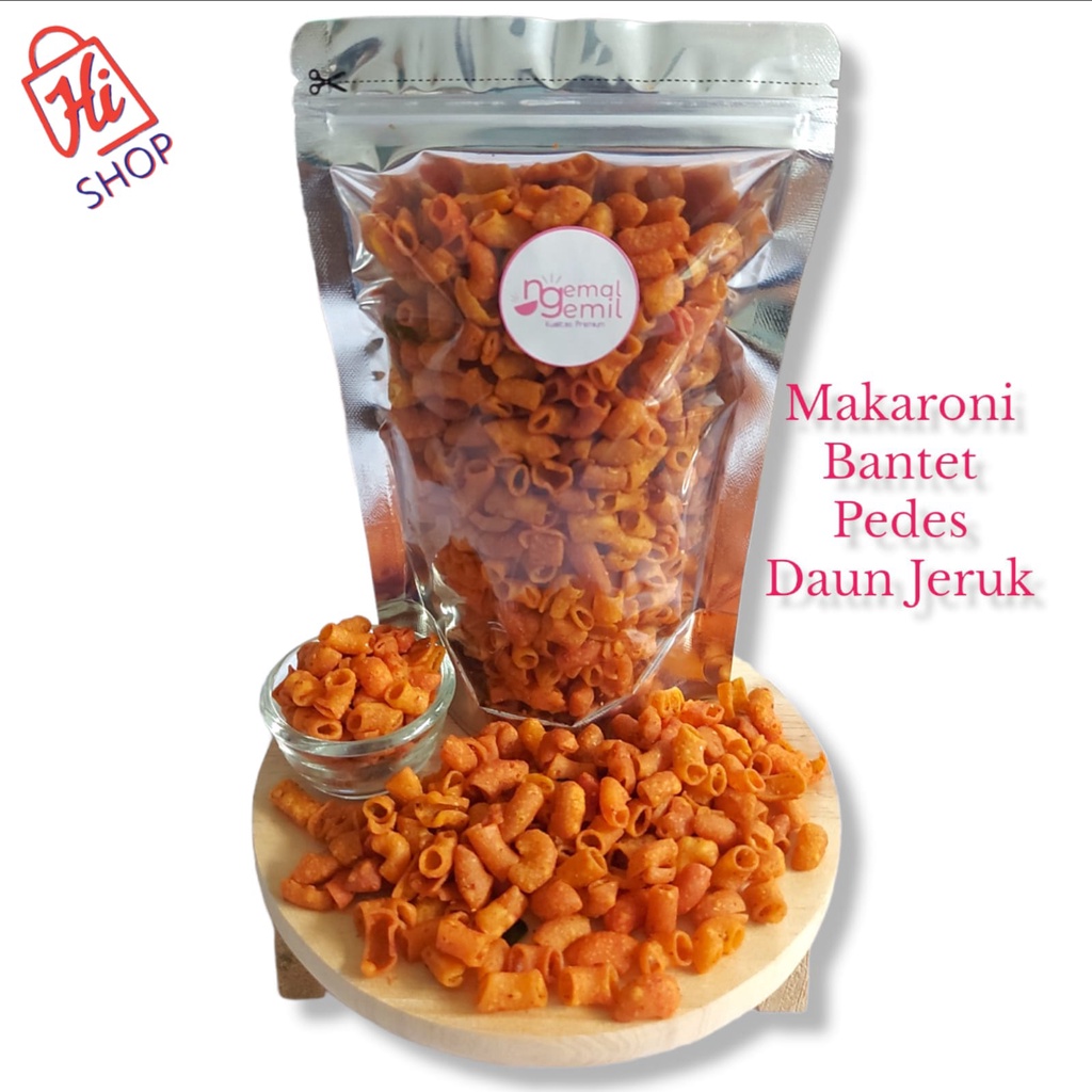 

Makaroni Bantet Pedas Daun Jeruk Homemade Makaroni Pedes Kualitas Premium
