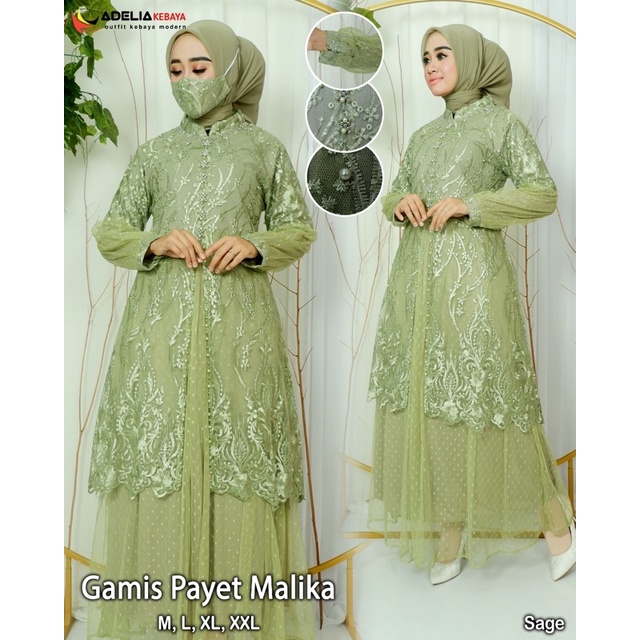 ( COD ) GAMIS TERBARU DAN TERLARIS 2023 - GAMIS PAYET MALIKA KOMBINASI LAYER TUTU MODIS DAN MODERN - GAMIS CANTIK KEKINIAN - GAMIS PESTA DAN KONDANGAN