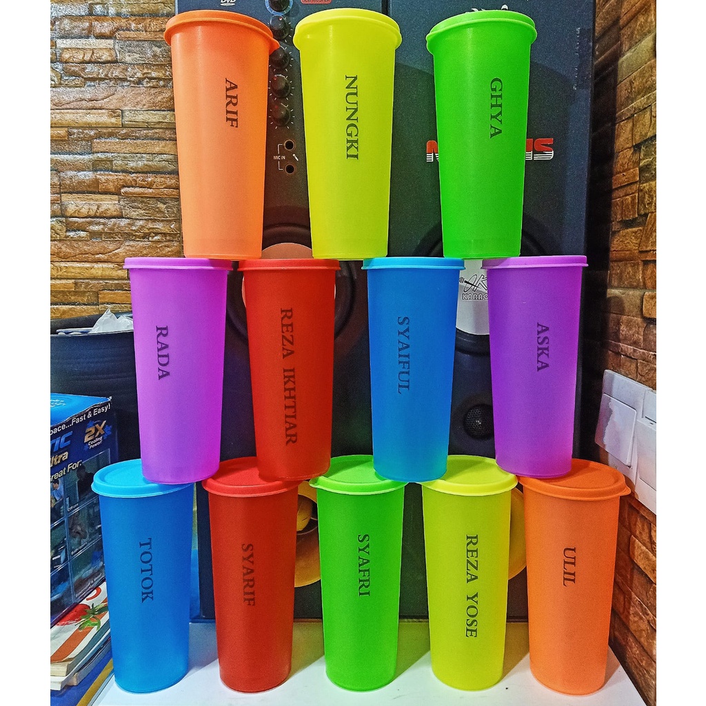 [ SOUVENIR ] GELAS AIR MINUM BISA CUSTOM NAMA GELAS TUMBLER