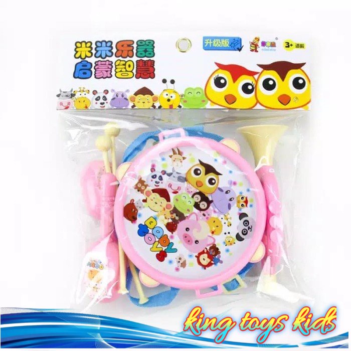 NEW / Mainan Jazz Drum Anak / Kado Mainan Anak Jazz Drum