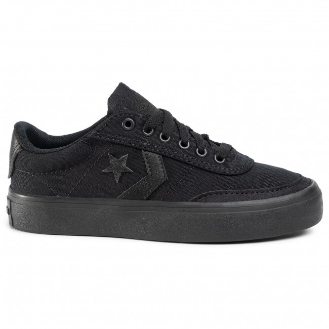 Sepatu Converse Courtlandt Courtland Basic Canvas Ox Mono Black Murah