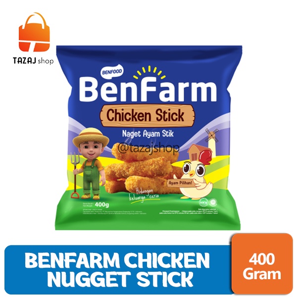 

Benfarm Chicken Nugget Stick 400 Gram