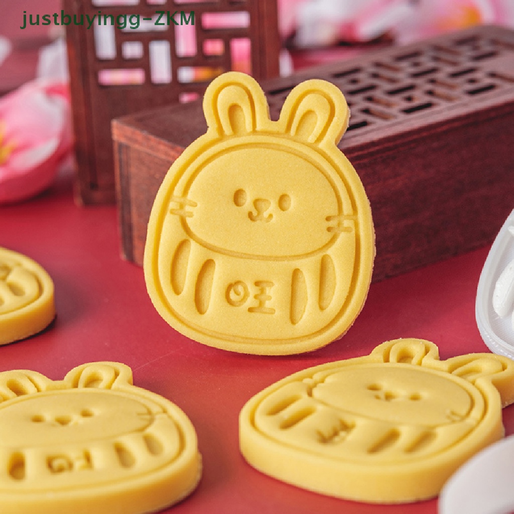 [Hanya Beli] Cetakan Biskuit Bentuk Kelinci Tahun Baru Fondant Pastry Cutter Baking Cookies Mold [RICO]