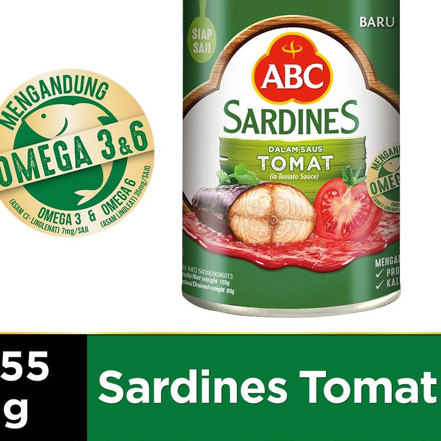 

STAR ABC Sarden Saus Tomat 155 g x2