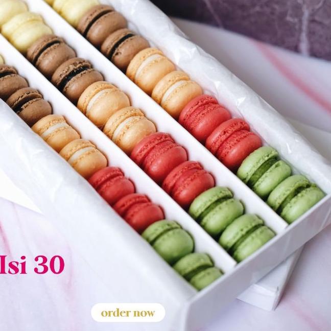 

SALE!!BABY MACARON MINI ISI 30 TEPUNG ALMOND ASLI MACAROON KECIL|RA3