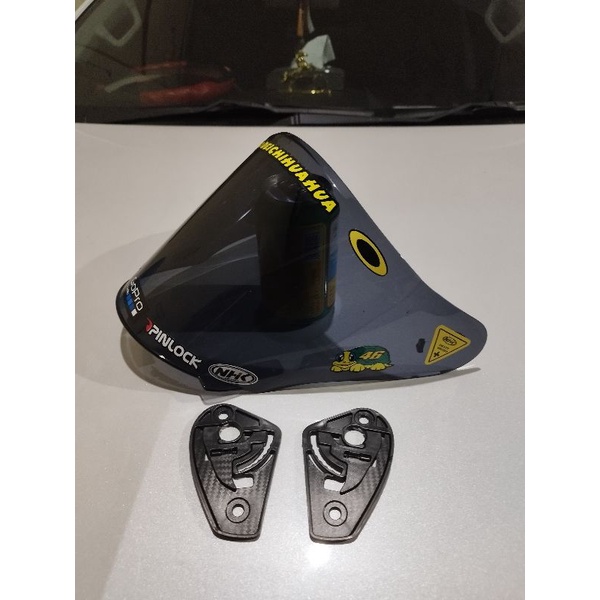 Kaca helm nhk r1 gratis rachet visor