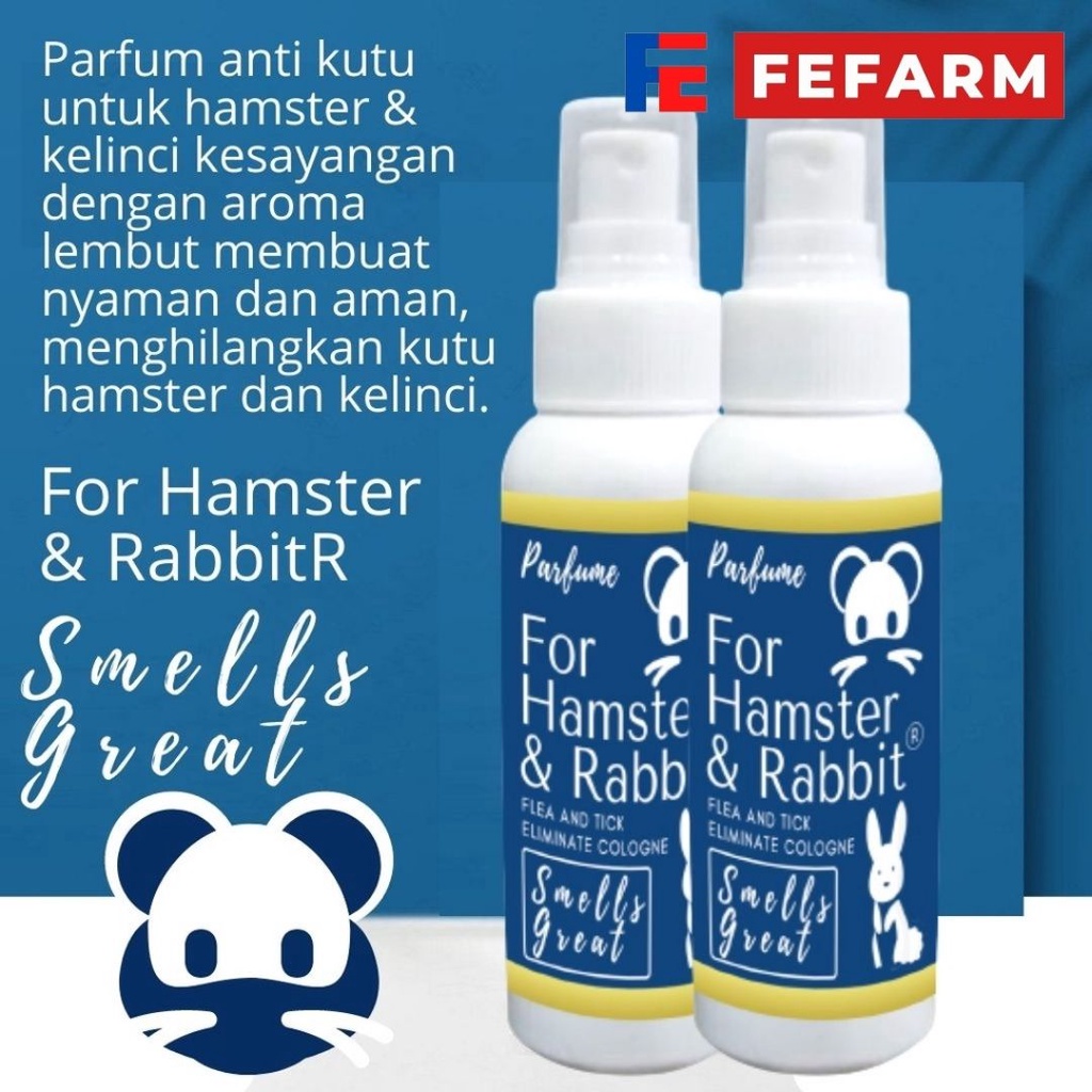 PARFUM KELINCI HAMSTER PELEMBUT BULU PARFUME FEFARM