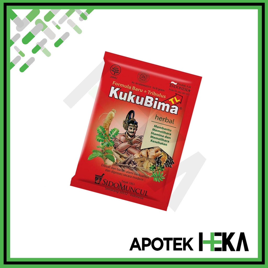 Kuku Bima TL plus Tribulus Satuan 1 Sachet - Ginseng Tribulus (SEMARANG)