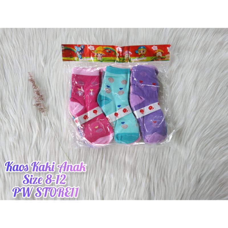 1 Lusin [12 Pasang] Kaos Kaki Anak 1-6 Tahun Motif Karakter Lucu HARGA GROSIR TERMURAH [ANAK 1-4/5-8/8-12]