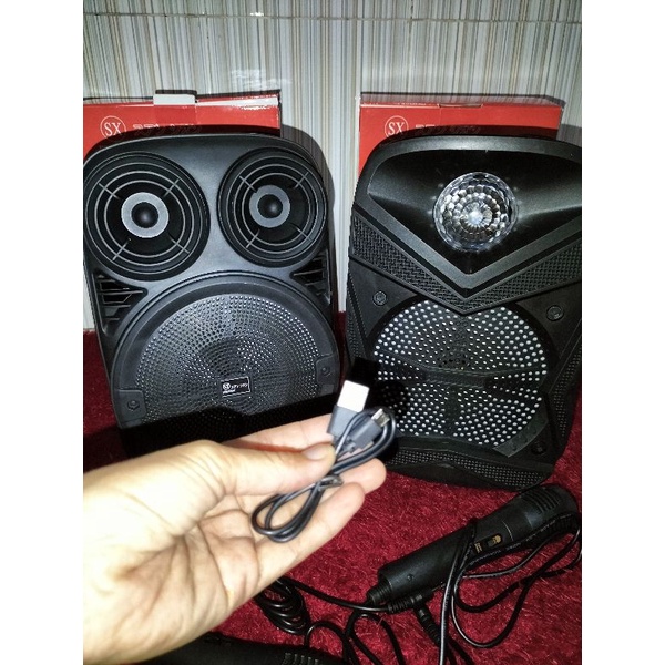 (PROMO) Speaker Bluetooth FREE MIX SX-5038  SX-5039/ Speaker Bluetooth Extra Bass / Speaker Bluetooth Jumbo