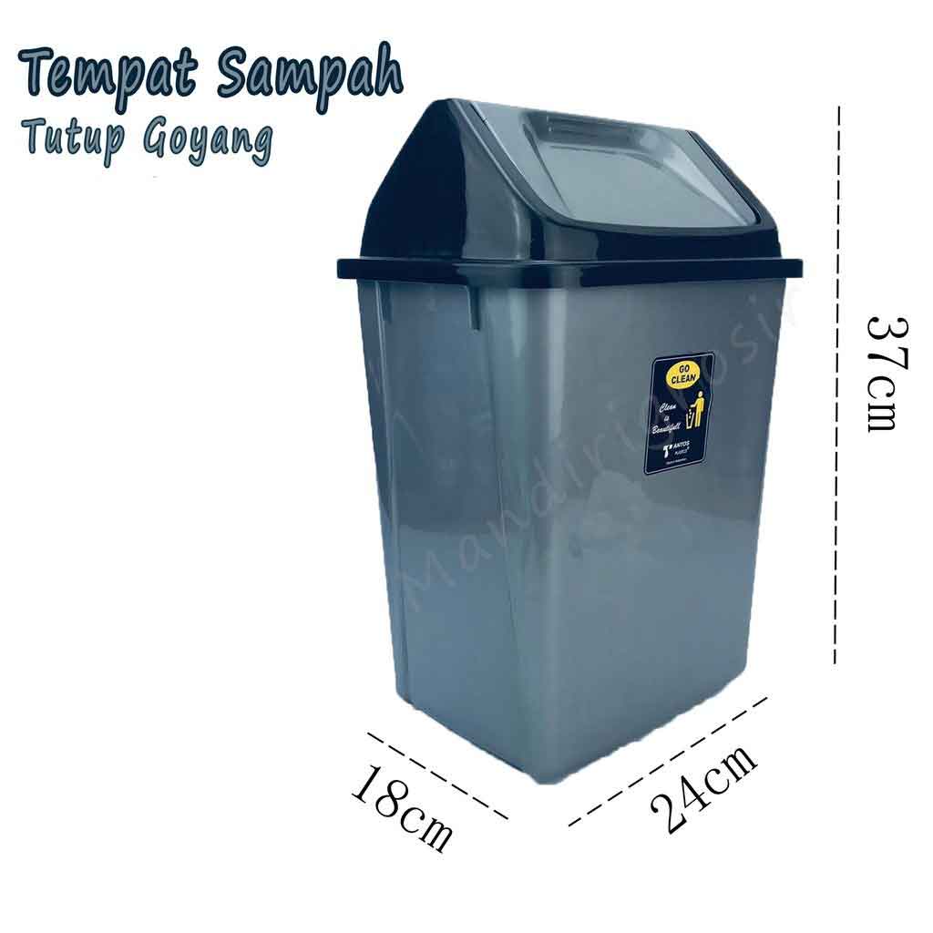 Tempat Sampah * Tutup Goyang * 3042 * Tantos