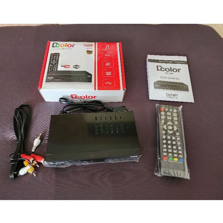 Set Top Box setop box TV Digital DColor STB DCOLOR STB TV DIGITAL