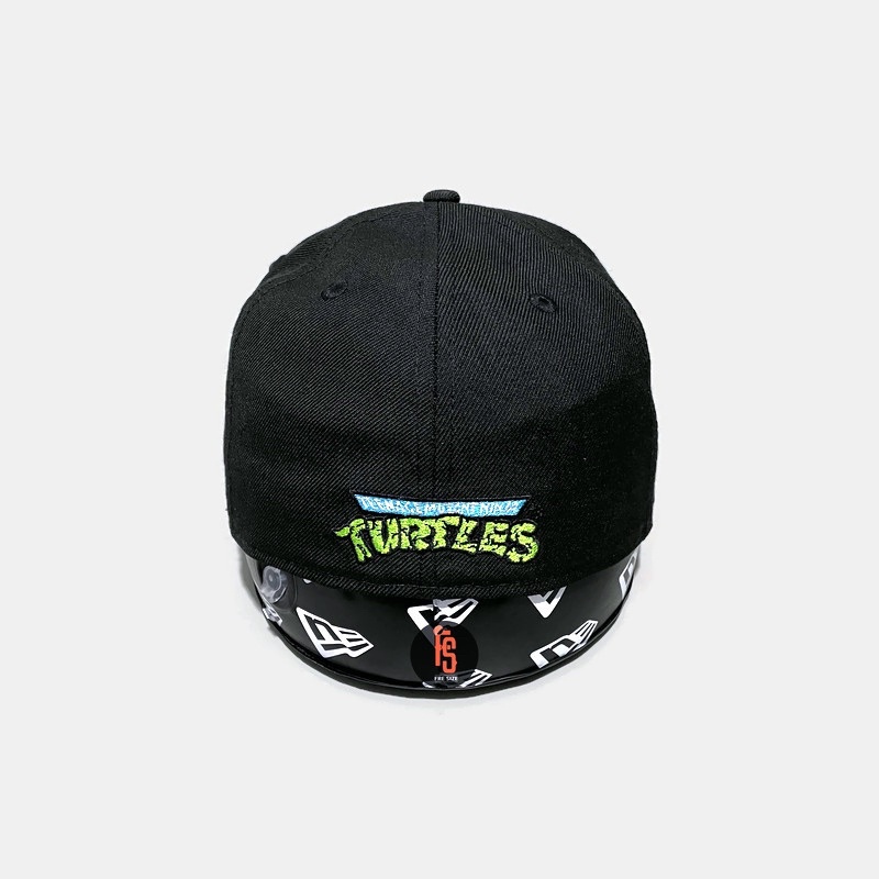 TOPI NEW ERA ORIGINAL 5950 LEONARDO NINJA TURTLES TMNT BLACK