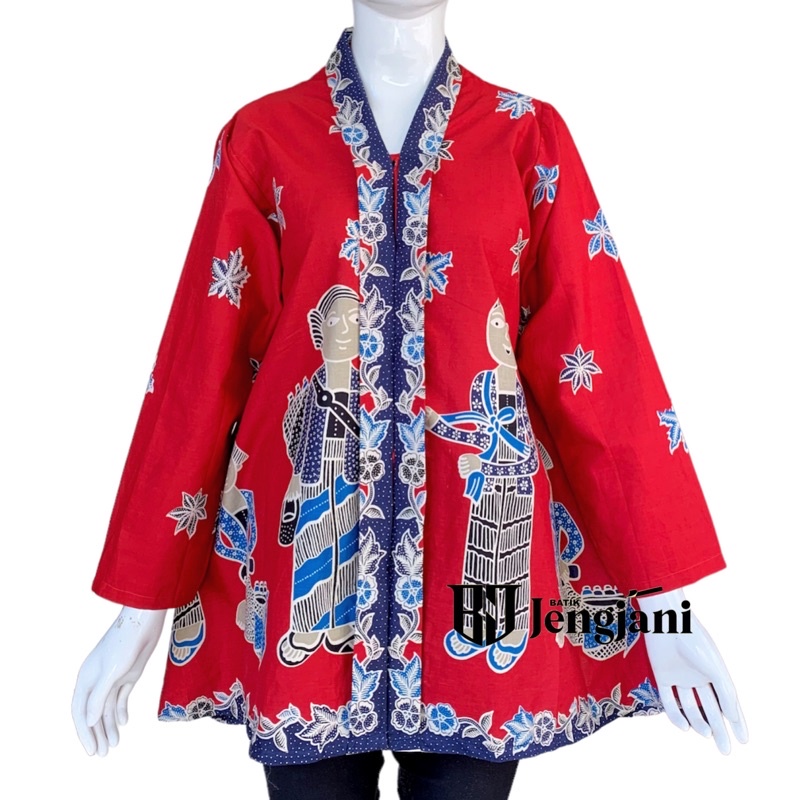 Blouse Batik Mbok Jamu Gendong