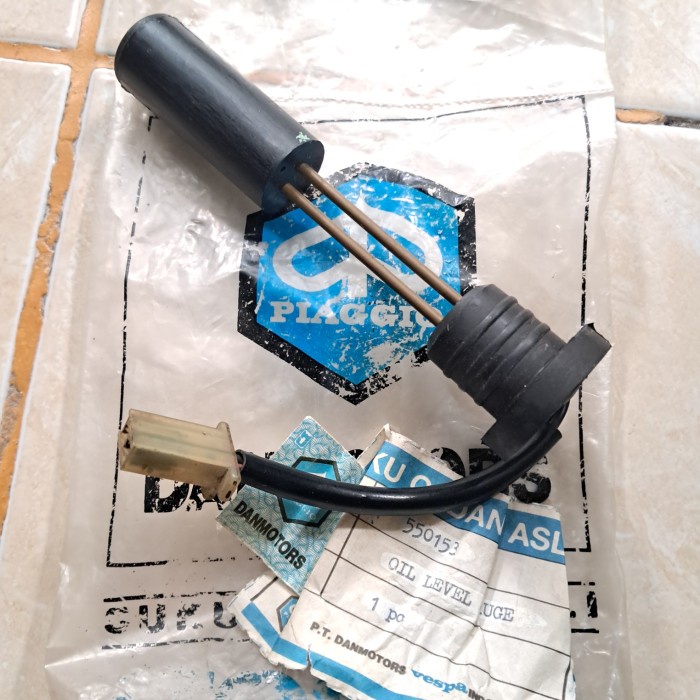 Wad Indikator Pompa Oli Vespa Corsa Danmotor Biru Ori Nos