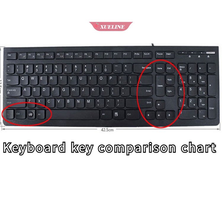 Cocok Untuk film Pelindung keyboard Komputer desktop Lenovo C200/C225/C20r1C320 Anti Air [ZXL]