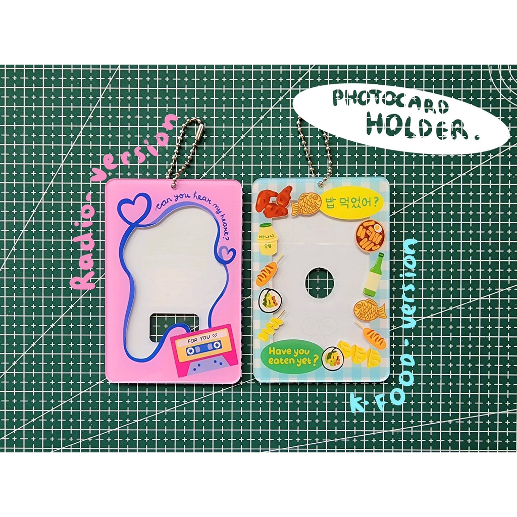 [READY STOCK] PC Cahol | Acrylic Card Holder | Photocard Holder Acrylic