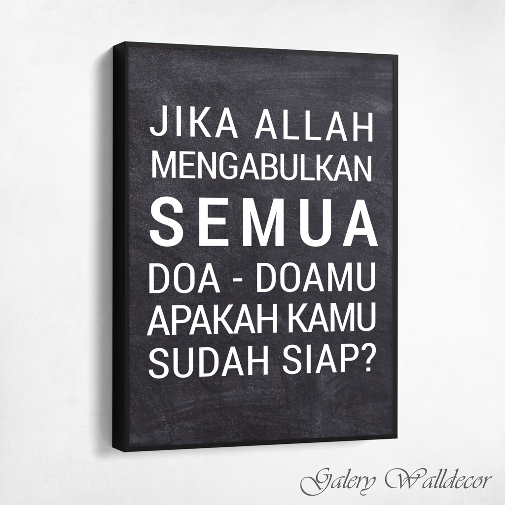 Hiasan Kamar Dekorasi Dinding Kata Kata Motifasi