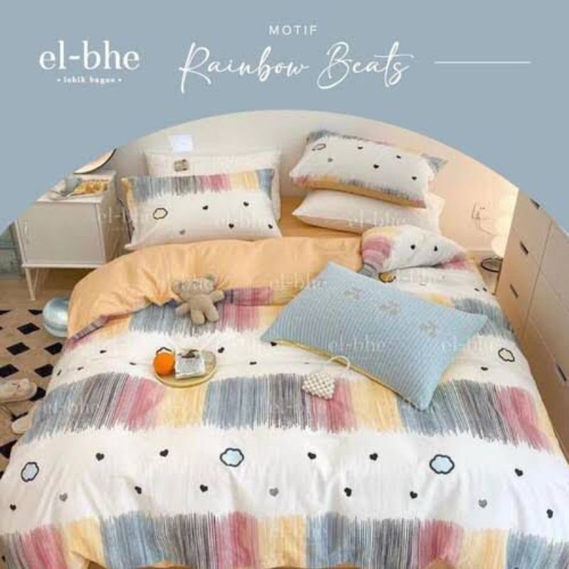 Sprei katun rainbow elbhe 120x200