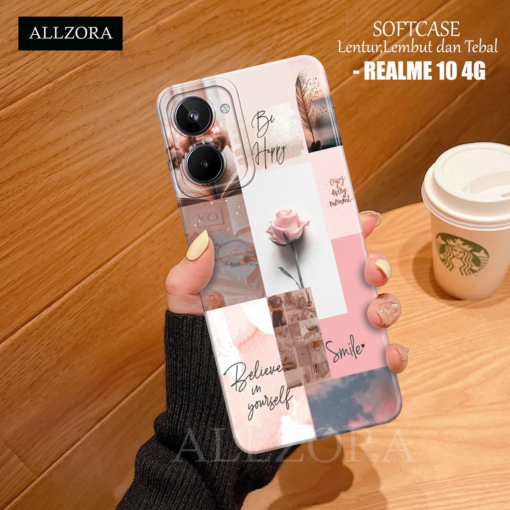 Case Realme 10 4G 2022 Terbaru - Fashion Case AESTHETIC- Casing Hp Realme 10 4G 2022 Terbaru - Kesin