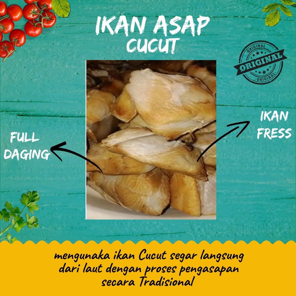 Jual Ikan Asap Panggang Cucut Tidak Bau Pesing Khas Lampung 500 Gram