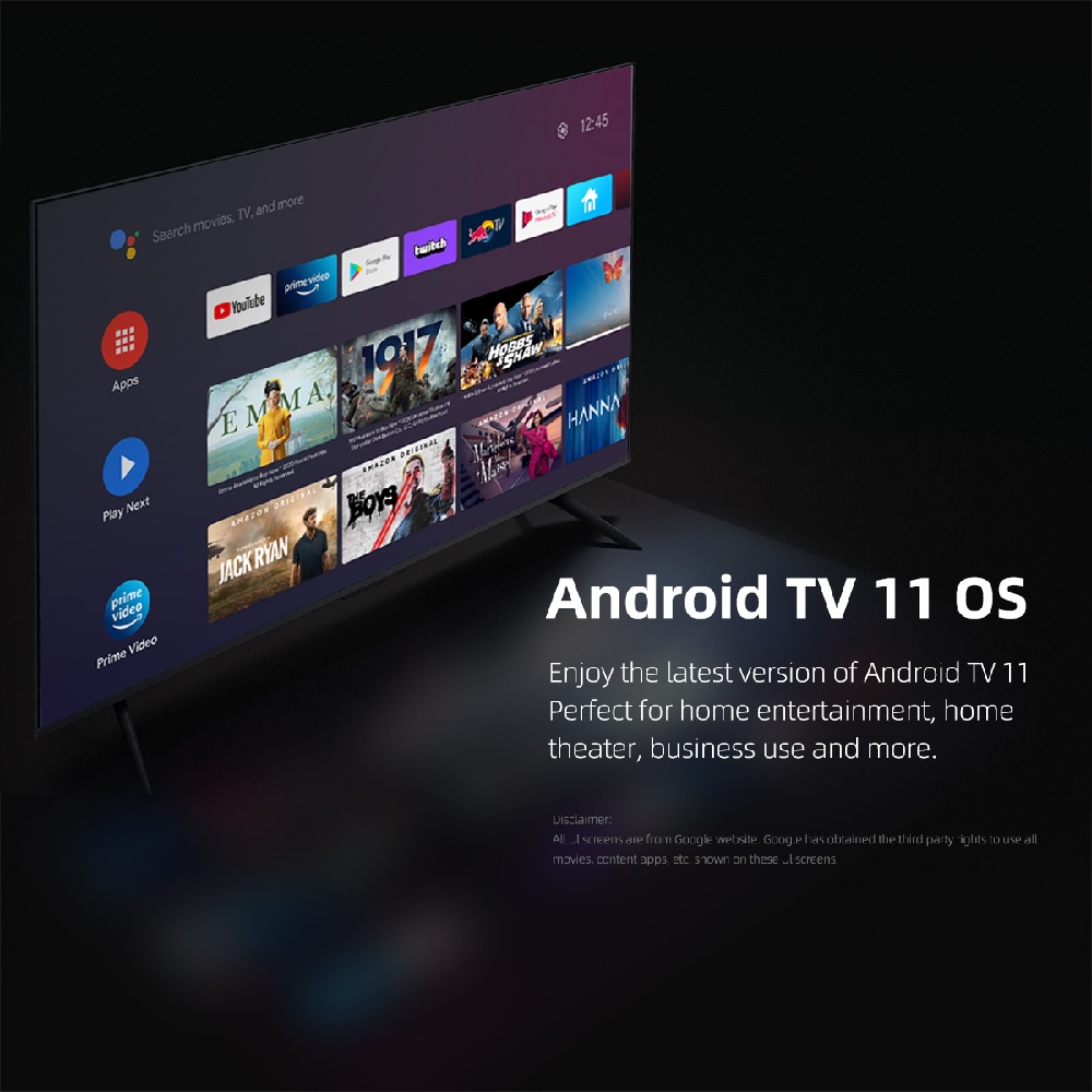Google TV Stick 4K UHD - Android TV 11 Google Certified - MECOOL KD3