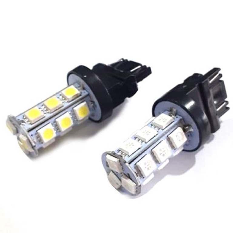 L188 | Lampu Rem Stop Stoplamp LED T20 18 Titik Kedip Variasi Mobil Universal