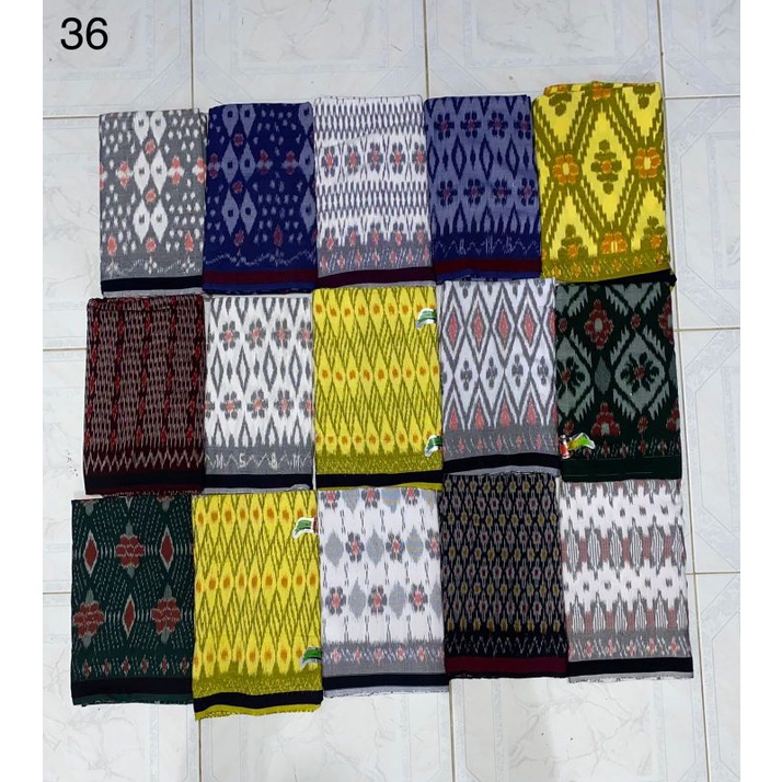 Sarung Tenun Goyor ATBM TOLDEM Kain Rayon Viscose Polosan Terbaru Dewasa Pria Kualitas Ekspor Adem H