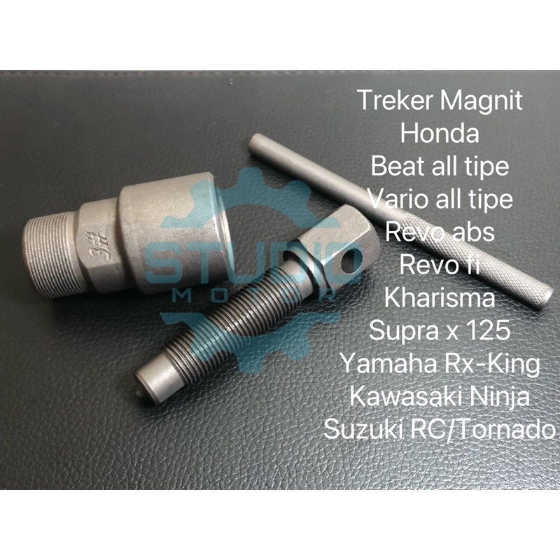 NO #3 TREKER MAGNIT Drat Kasar Kunci Magnet REVO 110 / FI Beat Karbu / Fi Vario All Tipe RXKing Ninja Pilih Para Ahli / Mekanik