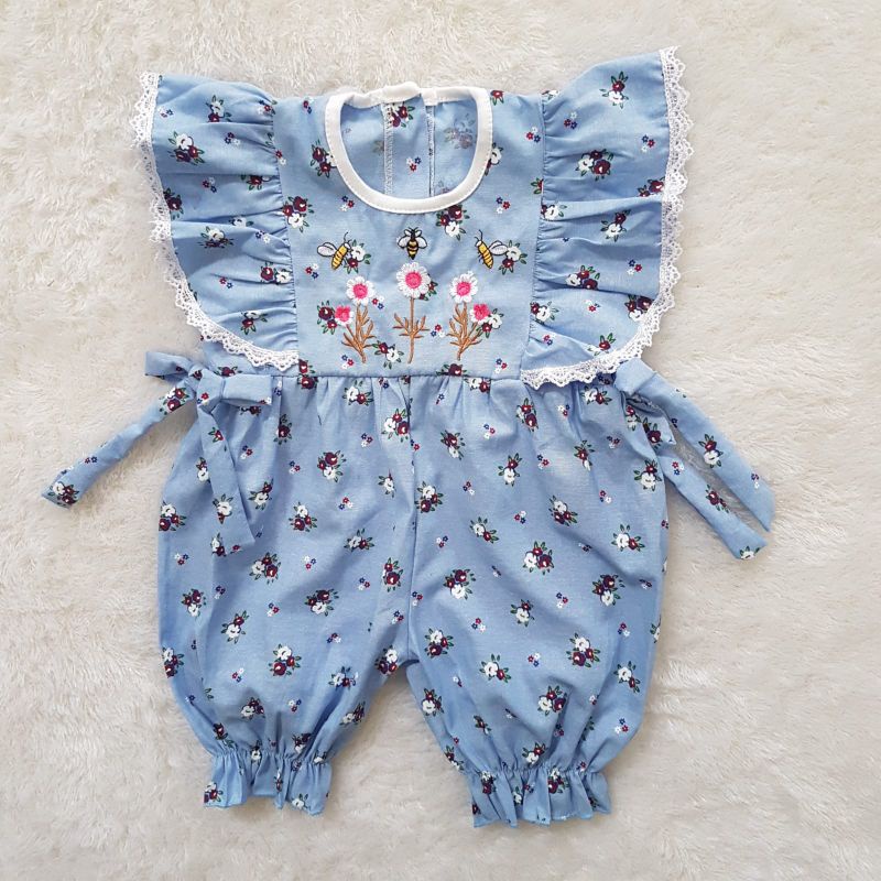 Baju Bayi Tiara Jumpsuit set