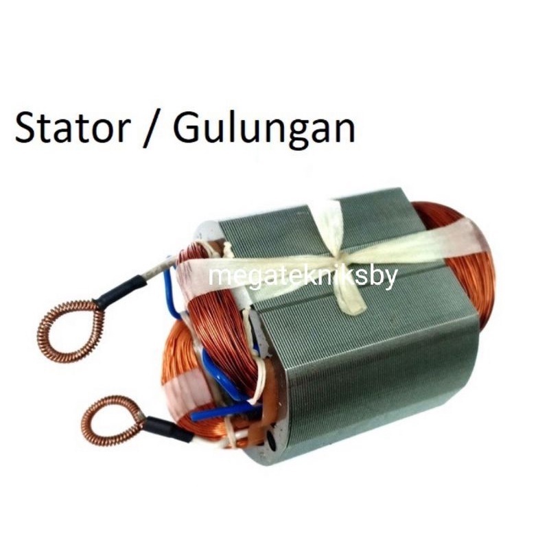 Sparepart Stator Modern M-2600 / M-2150 / M-2130 / M-2900 / M-2350B / M-2300 / SIM-100B - Rumah Angk